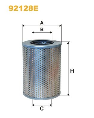 WIX FILTERS Фильтр, система рабочей гидравлики 92128E